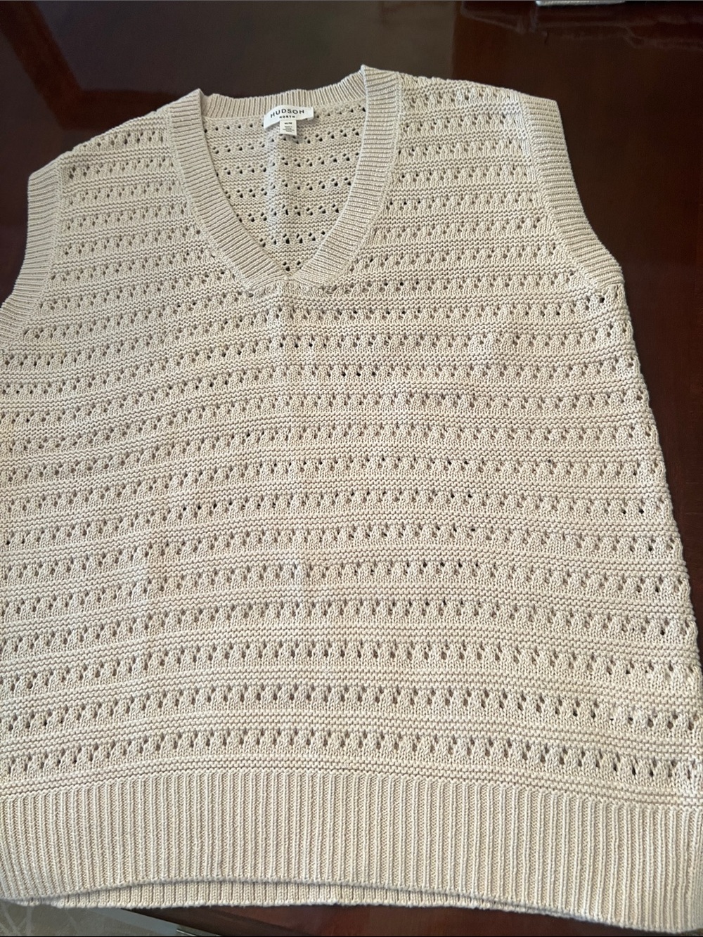 Hudson North Knit Sleeveless V-Neck Vest